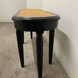 Rattan piano bench