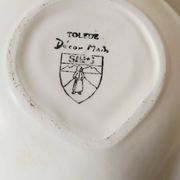 Vintage french 1960s 2x salins tolede - toledo serving bowls black olive
