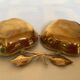 Double brass apple tray