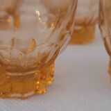 50's glasses art deco line