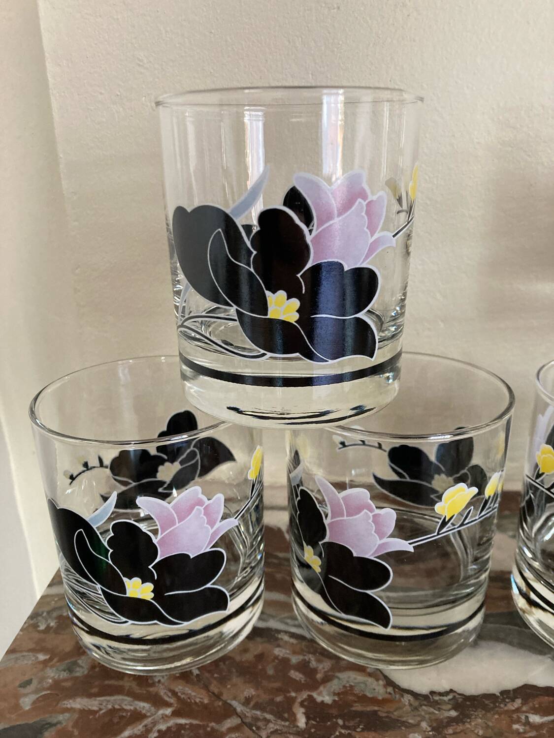 Anais Luminarc Whiskey Glasses