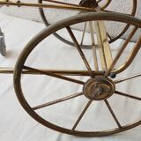 Brass and glass dessert