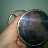 Lampe en laiton sur pied