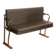 SNCF train bench foldable seat