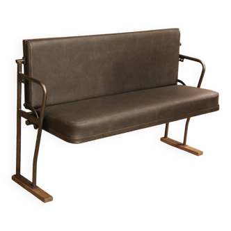 SNCF train bench foldable seat