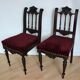 Pair of chairs from the 19th century