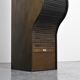 Jalousie secretary 5822 by Klaus Vogt for Thut Möbel, circa 1970.