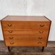 Vintage teak chest of drawers