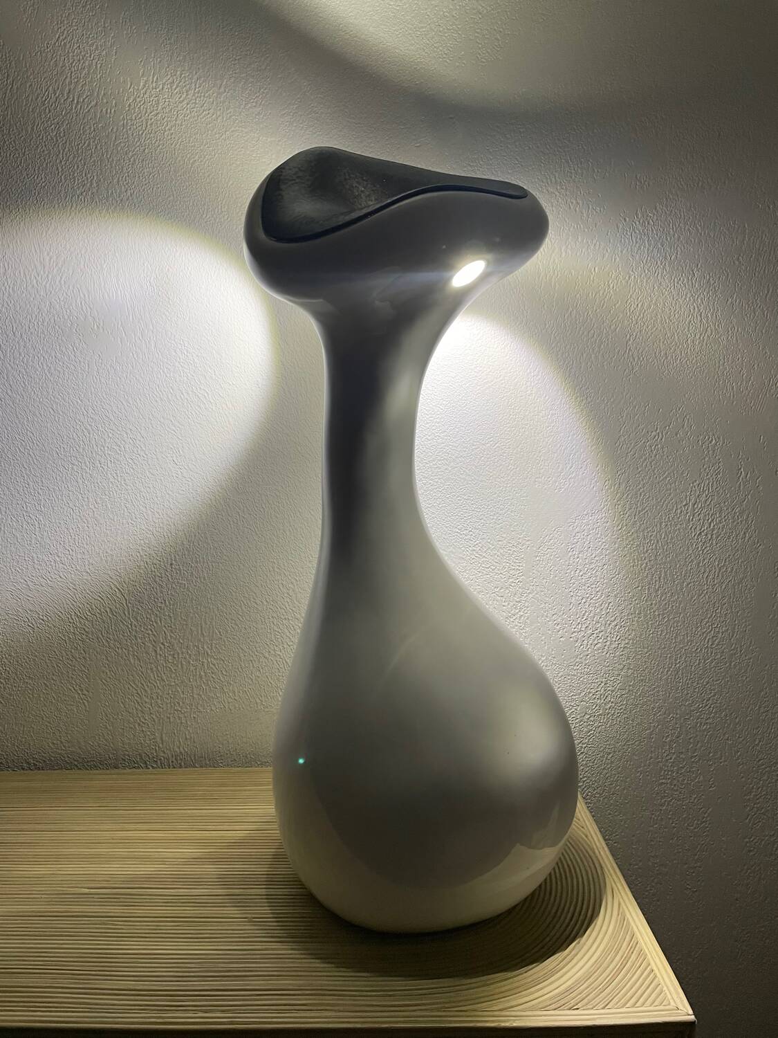 Lampe céramique année 80