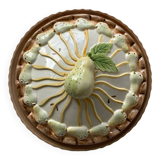 Siléa pear slush tart dish