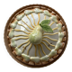 Plat à tarte barbotine poire siléa