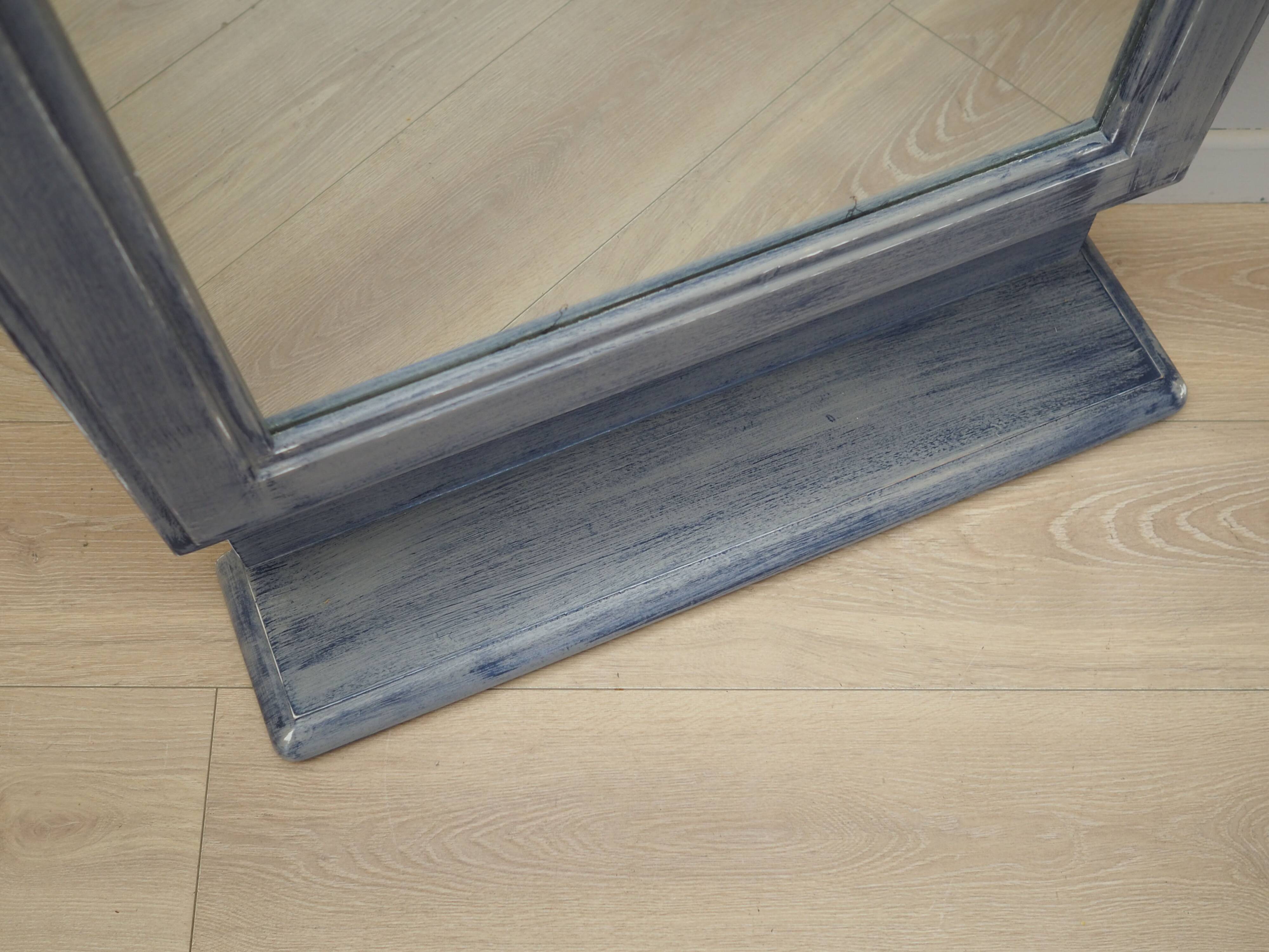 Mirror in beech frame, Danish design, 1960s, production: Denmark