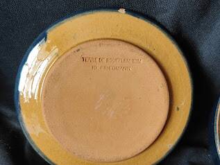 Storks /soufflenheim/ IG friedmann /terracotta /cammenbert butter dish /Als