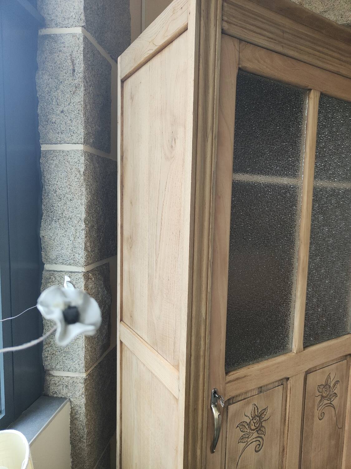 Art Deco glass cabinet