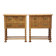 Vintage Danish modern oak nightstands by Henning Kjærnulf, 1960s, set of 2