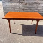 Table rectangulaire, extensible de Style Scandinave en teck