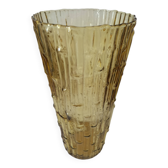 Vase motif bambou