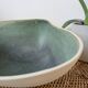 Large vintage shell in glazed ceramic