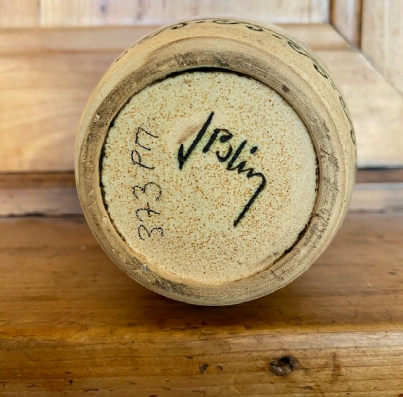 Vase with a bull by Jacques Blin