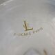 Beautiful acid-etched glass vase from Legras Saint Denis with chestnut tree decoration