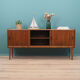 Enfilade en noyer, design danois, années 1960, fabriqué au Danemark