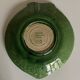 Aegitna deep dish in green glazed earthenware Fish Vallauris 1960