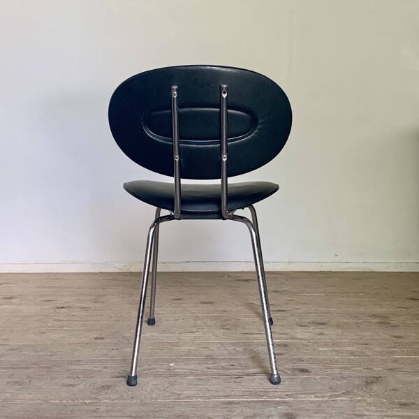 Chaise cuisine Skai noir