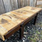 Table basse céramique vallauris vintage Design Roger Capron