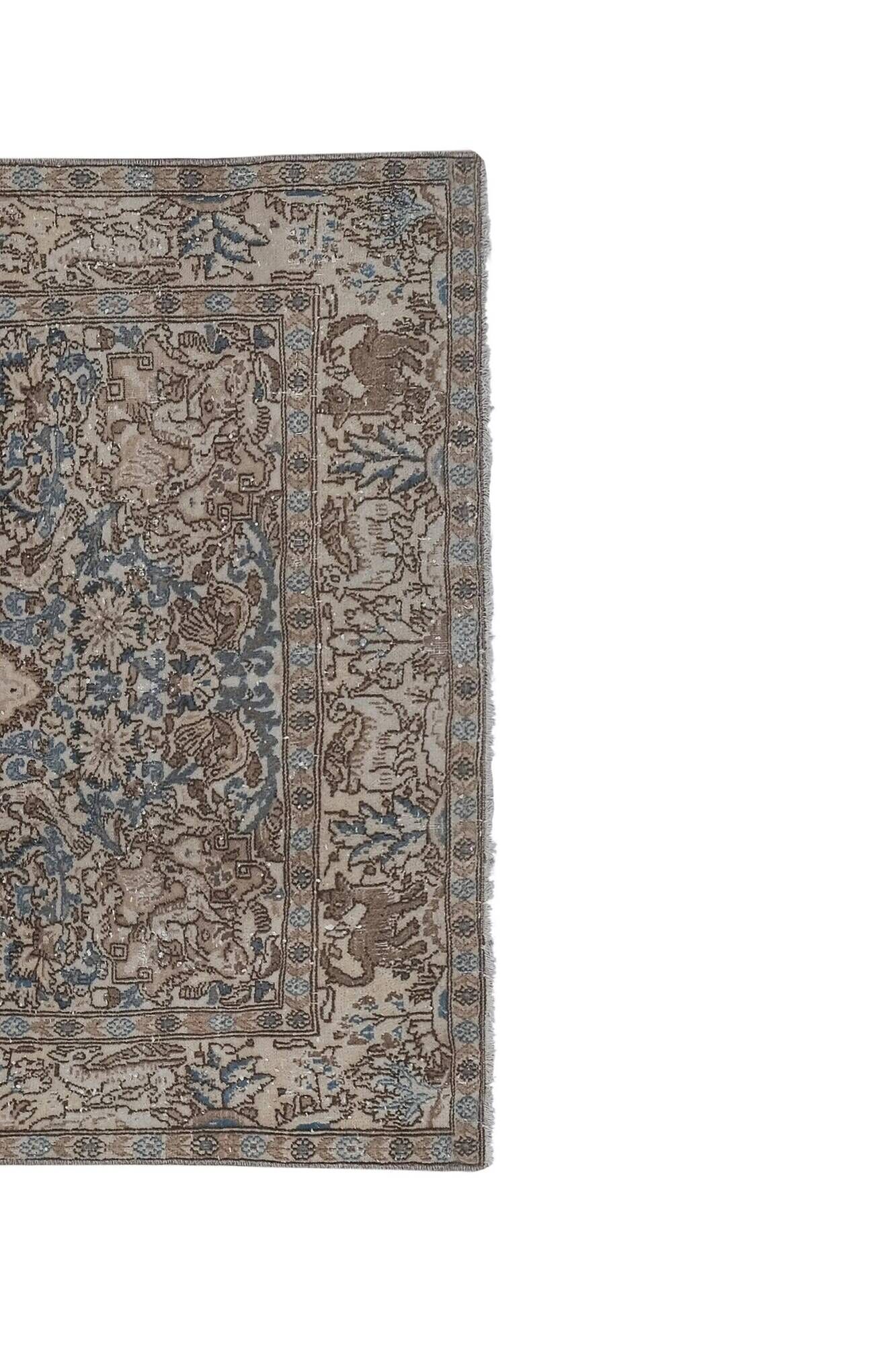 Tapis turc vintage fait main