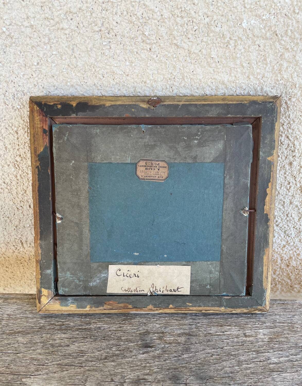 Oval miniature by eugène ciceri