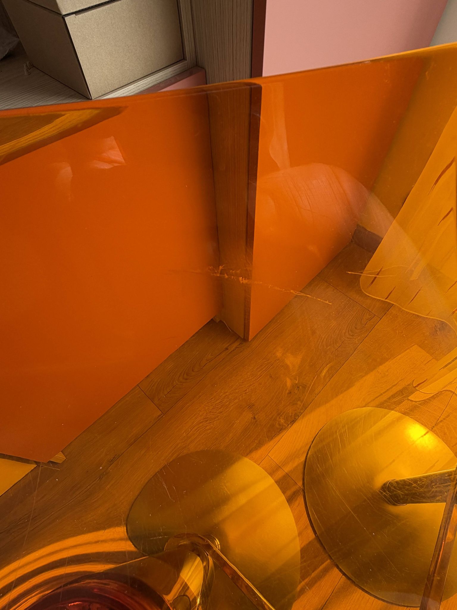 Paire de tabourets de bar "pam crystal" - design dondoli & pocci