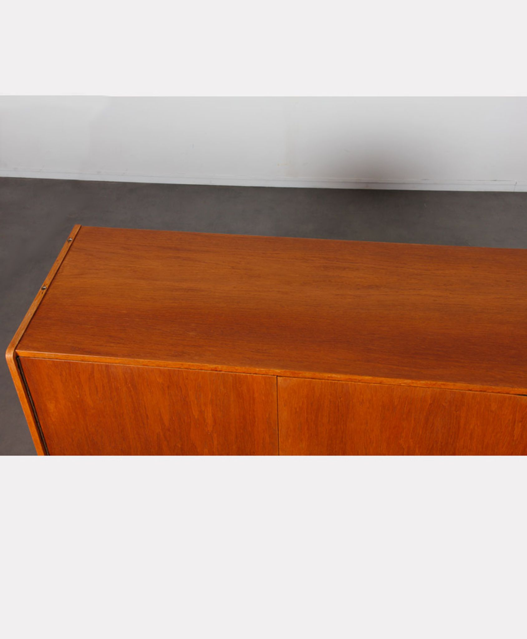 Wooden row by Jiroutek for Interier Praha, U-460, 1960