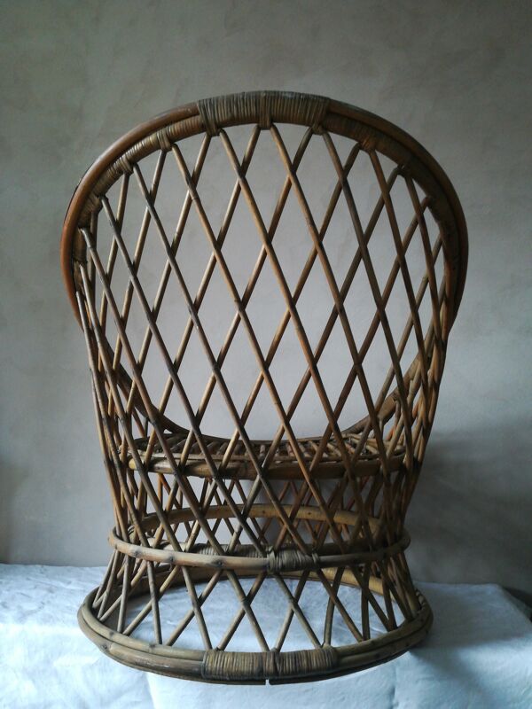 fauteuil en rotin