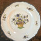 Lot de 8 assiettes Voeux Delft Saint Amand