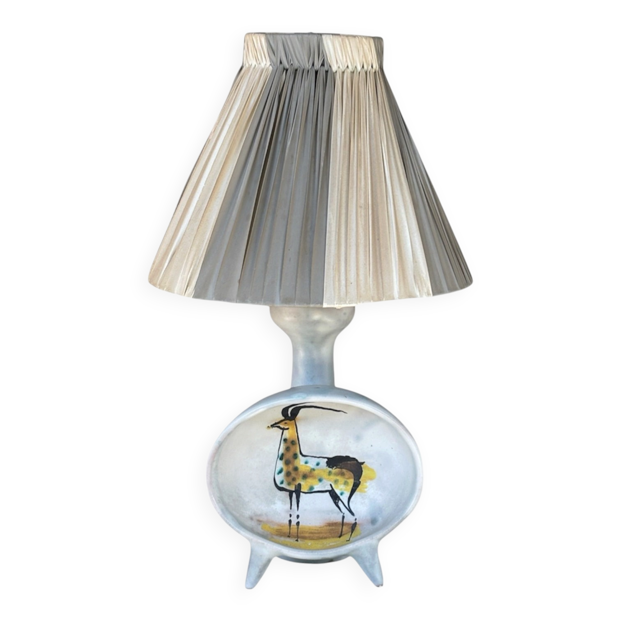 Roger Capron, zoomorphic table lamp