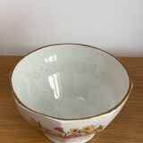 Vintage XXL bowl in speckled glazed stoneware 1980