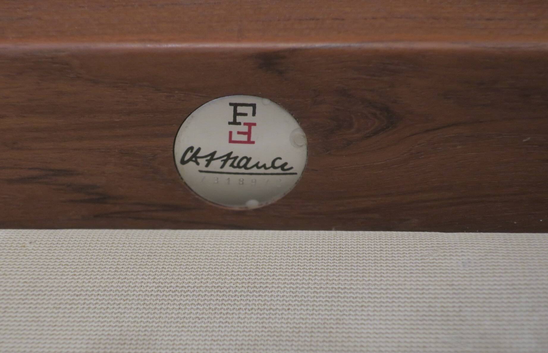 Arne Vodder for France and Sohn FD 164 2-seater sofa, Denmark 1960s