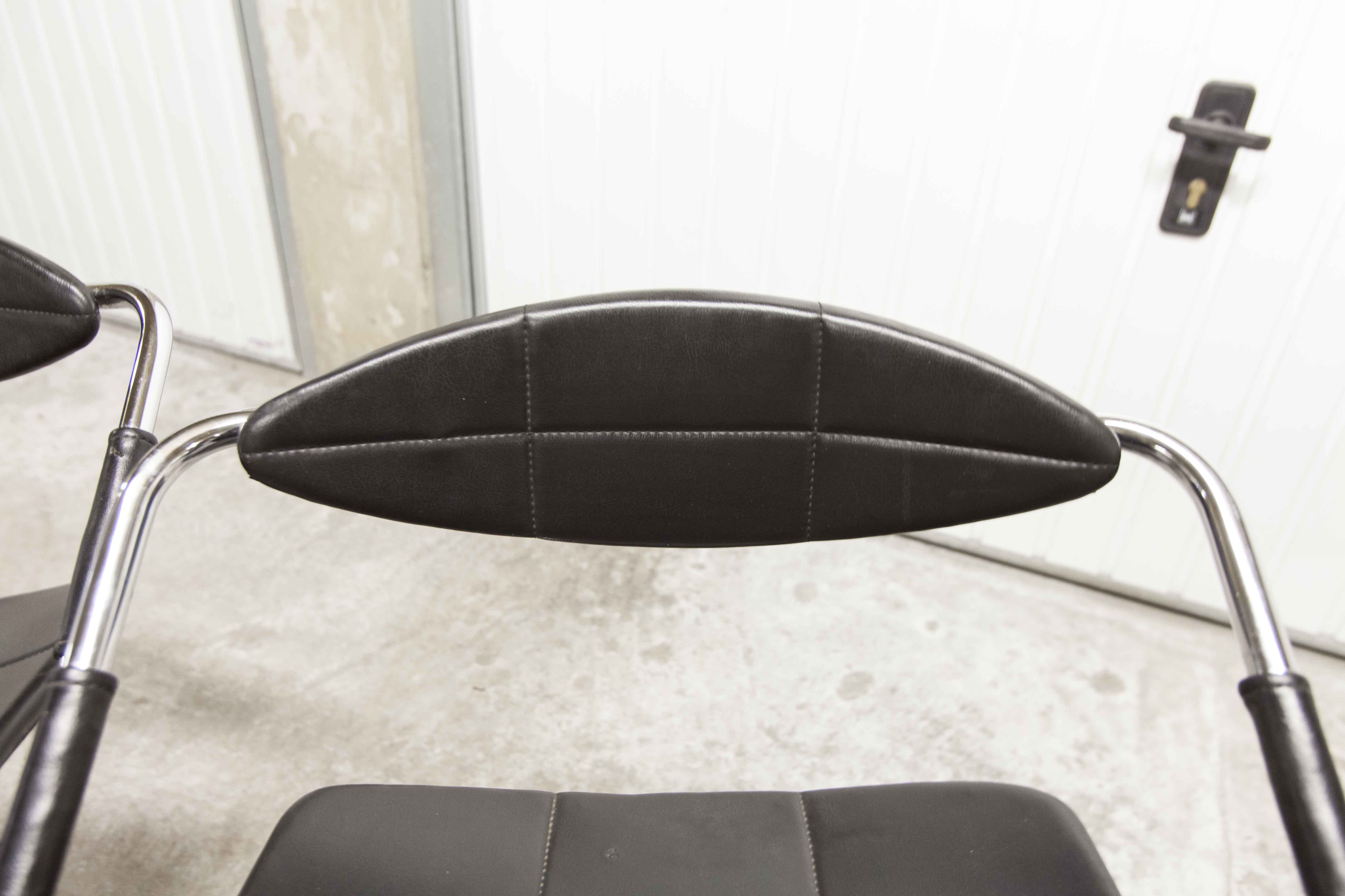 Set of 4 chairs armchairs Steiner model unesco 1962