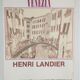 Original poster exhibition Venezia Henri Landier Paris 1988