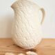 Large vintage slip carafe