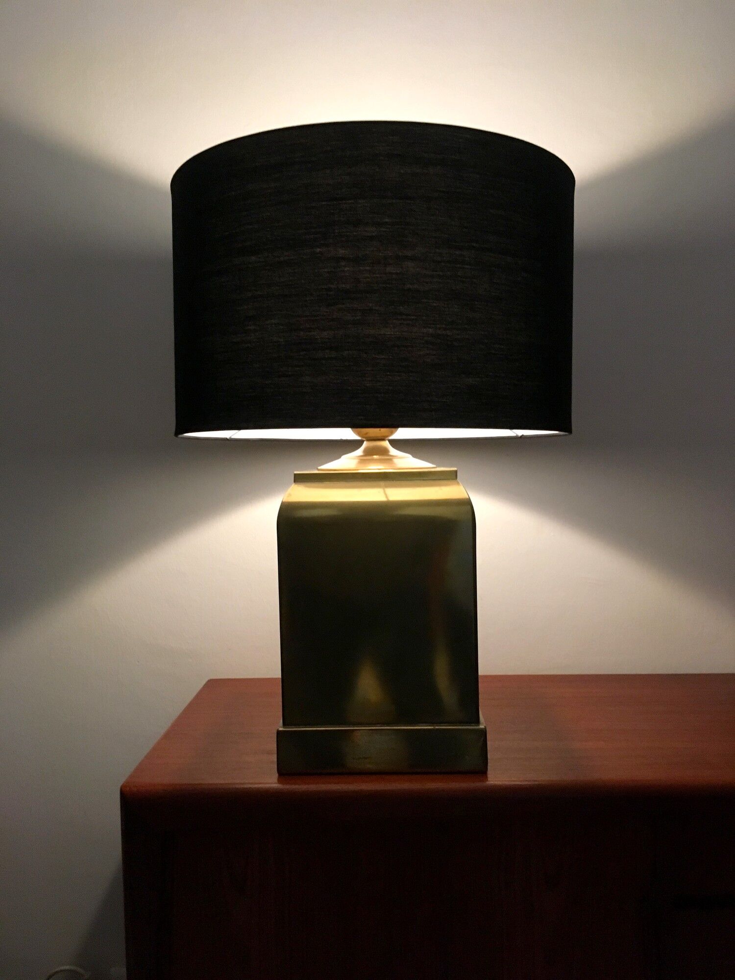 Vintage brass lamp 70