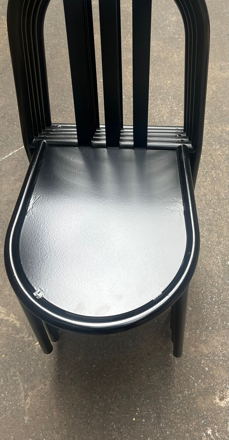 Pair of RMS chairs, design by Robert Mallet Stevens.