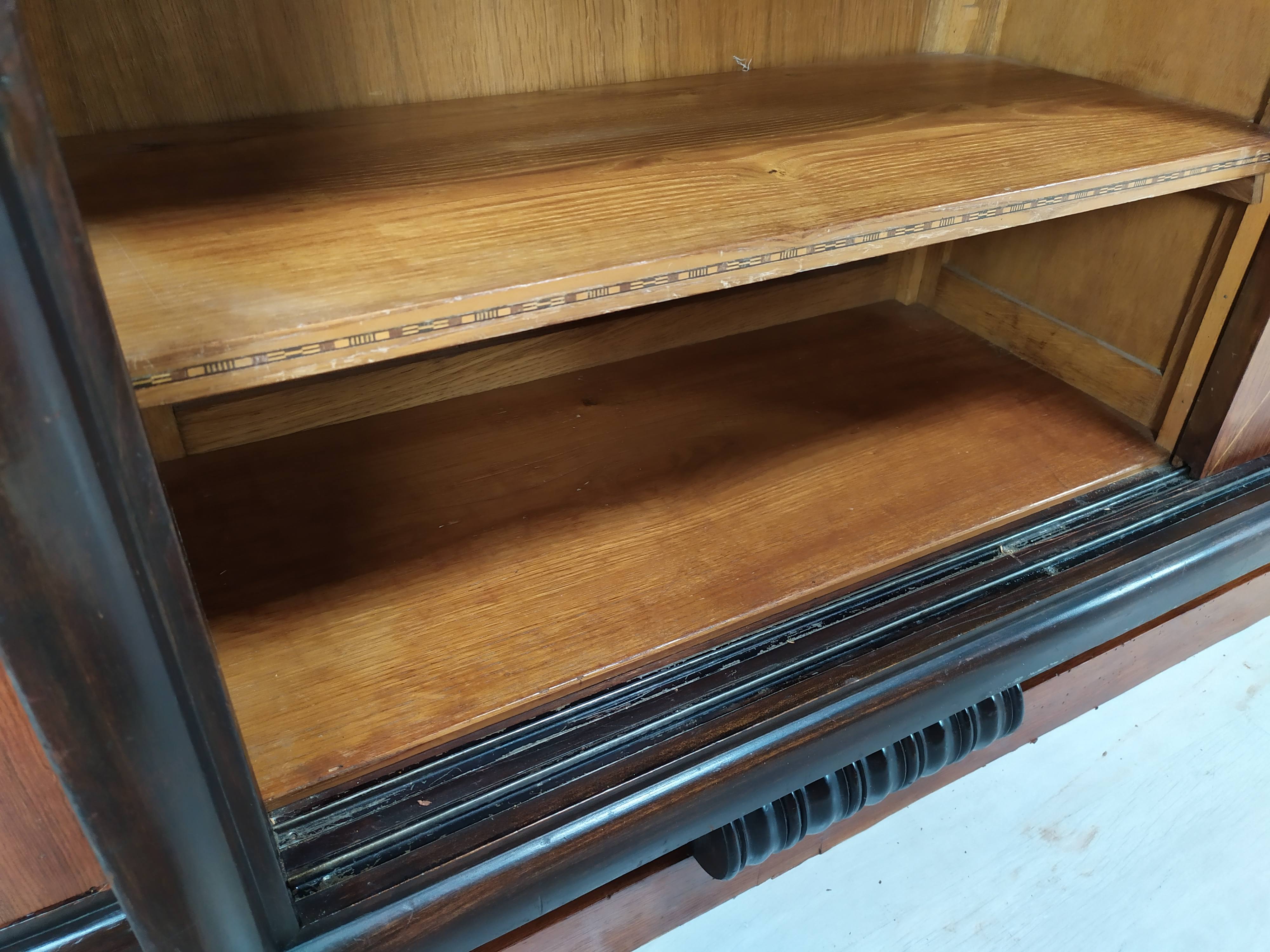 Art Deco library cabinet