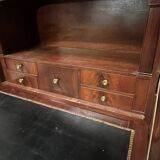 Empire period mahogany secretary, stamped Joseph Kochly, 19th century