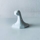 Patère vintage en porcelaine