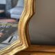 Vintage gold mirror