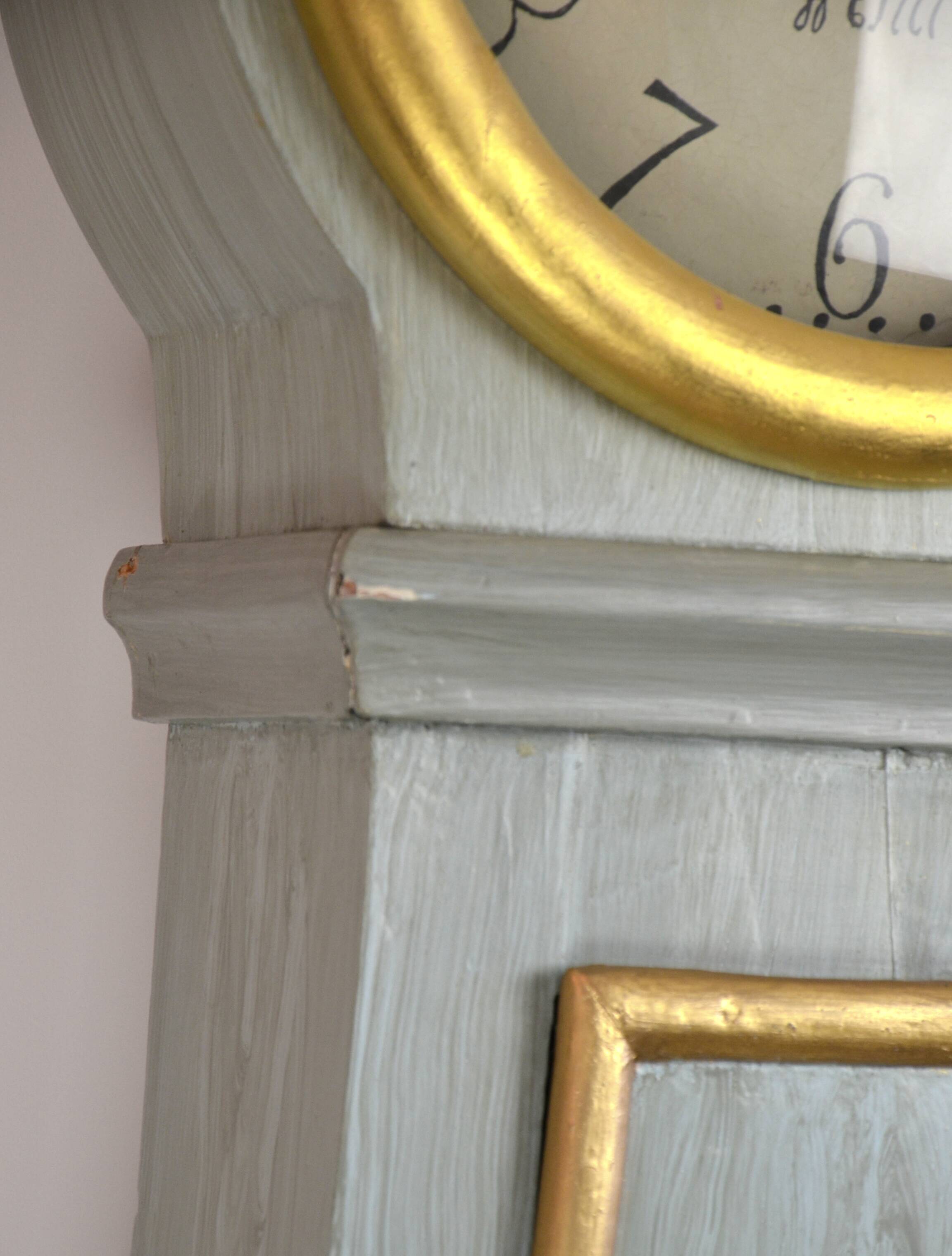 Antique Mora Clock 19th Century, Sweden