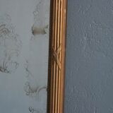 Louis XVI style in Golden stucco trumeau