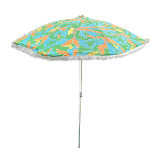 Vintage foldable beach umbrella