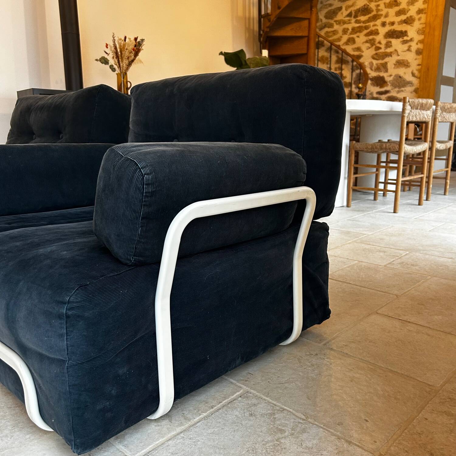 Vintage IKEA modular fireside chairs